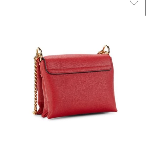 Alexander McQueen crossbody red skull bag - Picture 2 of 7